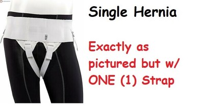 Bell-Horn Deluxe Woven Singl Hernia Guard Support Belt Inguinal XL - BEST DEAL 