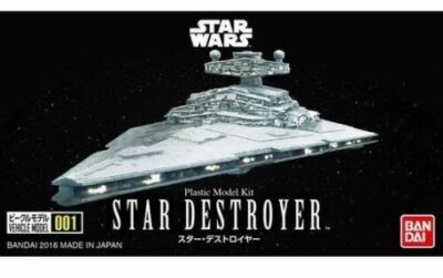 Bandai Star Wars Vehicle Model 001 Star Destroyer Non Scale Kit New Japan