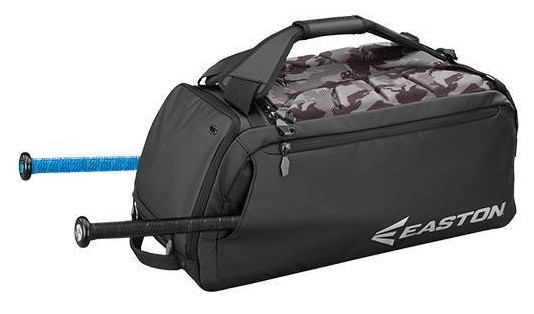 NEW *** Easton Hybrid Backpack / Duffle Bat Bag Black