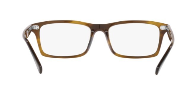 Pre-owned Oliver Peoples 0ov5494u Myerson 1677 Bark Rectangle Men's Eyeglasses In Clear
