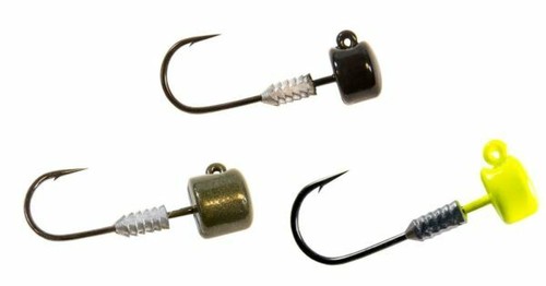 Bulk 1/4 Oz Round Ring and Barbed Collar Sock-eyed Jig Heads