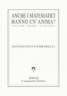 Anche I Matematici Hanno Unanima?: 1 (Zeta Line) De Not S... | Livre | Ã©Tat Bon