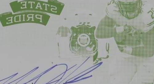 2015 Leaf Metal Draft Melvin Gordon #SP-MG1