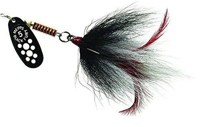 Musky Killer-bktl, White dot-Black,White