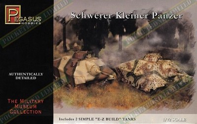 Pegasus 1:72 Pesado Little Tanque 2 Tanques 7605