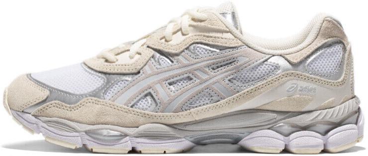 Size 5 - ASICS Gel NYC White Oyster Grey for sale online | eBay