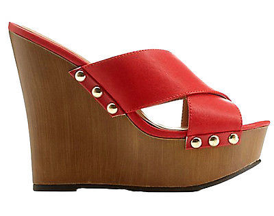 Tacones de cuña para mujer Charlotte Russe