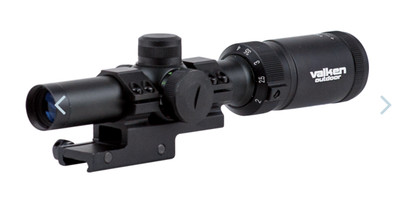 Valken Outdoor 1-4x20 Mil-Dot Reticle Scope Optic