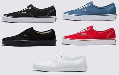 Vans New Authentic Classic Sneakers Unisex Canvas Shoes | eBay