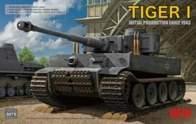 RYEFIELD MODEL RFM RM-5075 1/35 Tiger I Initial Production Early 1943