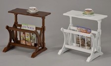 Zeitungstisch Beistelltisch Zeitungsständer Kaffetisch Telefontisch 45x35x55 cm