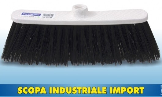 Scopa Industriale Import Setole Dure Da Esterni Spazzare Pulizia dfh