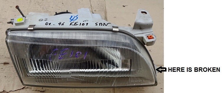 イヨ TOYOTA COROLLA AE100 SDN 1992 95 HEADLIGHT RIGHT SIDE LHD | eBay