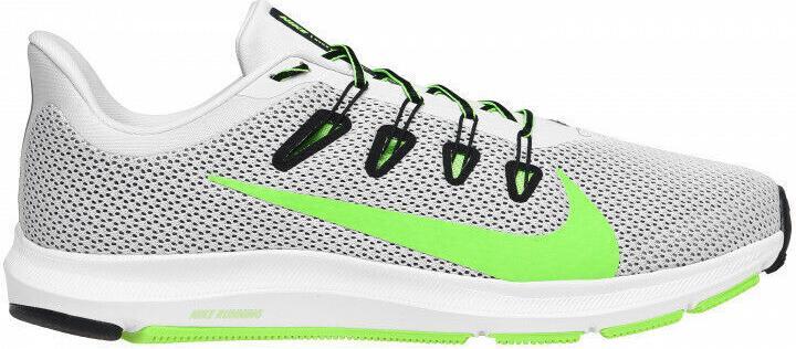 Size 15 - Nike Quest 2 Platinum Electric Green for sale