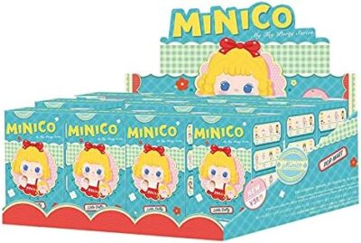 POP MART Minico Toy Party Series PVC ABS Trading Figure BOX=12pcs Set