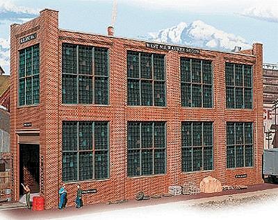 Walthers Cornerstone 933-3165 HO Scale Shop Building No1 Background Building Kit
