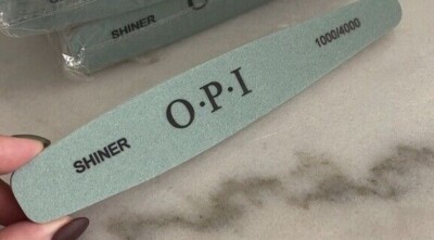 OPI ACR Nail Foam Buffer Shinner GRIT 1000/4000 Manicure Home Professional