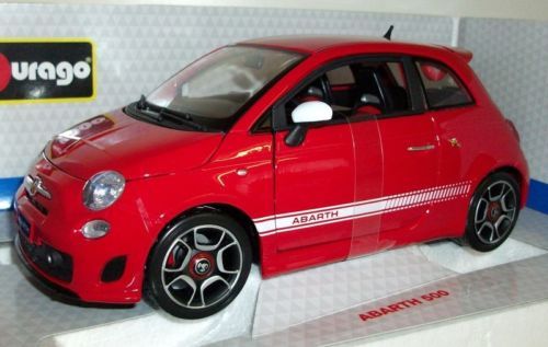 Articoli di modellismo statico Bburago Scala 1:18 per Abarth