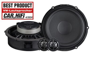 Emphaser EM-VWFX180 2-Wege Kombo Lautsprecher Set kompatibel mit Skoda Superb II