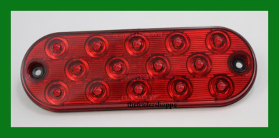 Maxxima 6'' Low Profile Oval 14 LED Stop, Tail, Turn Light M63350R