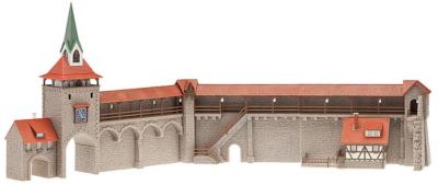 Faller 130401 City Wall Old City Wall Total Length Approx. 780mm Boxed