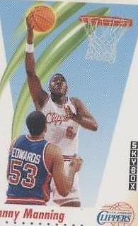 1991-92 Skybox Mini - Danny Manning #23