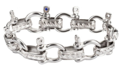 Stainless Steel Jewelry Unisex Boat Shackle Bracelet 226
