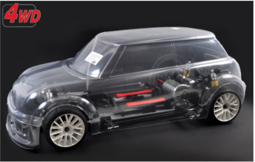 Modellini di auto e moto radiocomandati elettrici FG scala 1:5