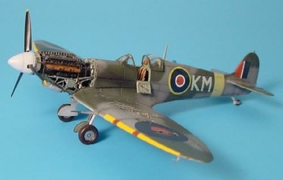 Aires Hobby 1/72 Spitfire Mk Vb Set Detalle para Tam D 7103