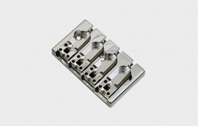 FENDER mount 4 string Hipshot A style aluminum chrome bass bridge 19mm spacing