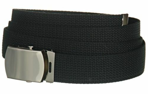1.5" Canvas Military Web Belt - Big and Tall Casual Sports Tactical Belt for Men