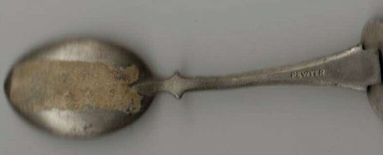The National Aquarium in Baltimore HAPPY DOLPHIN Pewter Souvenir Spoon