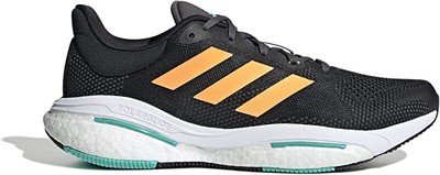 

Мужские кроссовки adidas Solar Glide 5, черный/оранжевый/мятный, 9,5 D средний США, Black/orange/mint