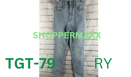 Women's High-Rise Skinny Jeans - Universal Thread, Color- Light Blue, Size- 4 SH