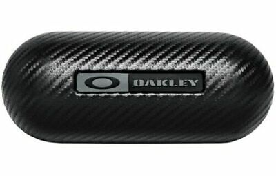 New Oakley  Carbon Fiber Hard sunglasses Case W Cleaning Cloth And Dust Bag.