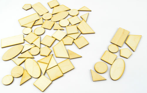 Laserschnitt Formen Bastelholzmaterialien