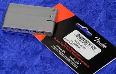 Fender American Deluxe Strat Steel Tremolo Bridge Block, 0036530000