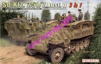 DRAGON 6223 1/35 Sd.Kfz.251/7 Ausf.D Pionierpanzerwagen