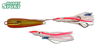 INCHIKU GEKIGAMI FLAT THUNDER GR 100 COL ORANGE FLAKE PESCA MARE BARCA PAGELLO