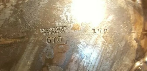 Georgian Rose by Reed and Barton Sterling Silver Tea Set 5pc #670