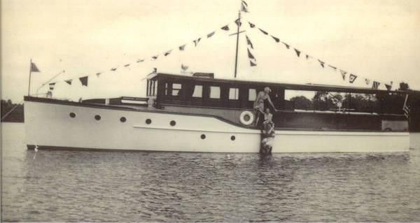 Classic 1930 56' Custom Commuter Stye Power Yacht-