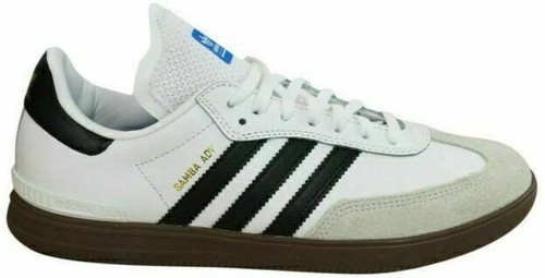 Men's Adidas Samba ADV 'White/Black' Gum Bottom / GZ8477 Men's Adidas Samba ADV 'White/Black' Gum Bottom / GZ8477