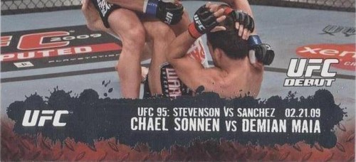 2009 Topps UFC Round 2 - Chael Sonnen Demian Maia #137