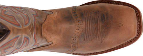 Pre-owned Double-h Boots Men's 13" Antonio Composite Toe Roper Work Boot Light Brown -