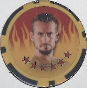 2011 Topps WWE Power Chipz - CM Punk #6