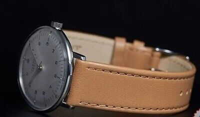 Pre-owned Junghans Max Bill Hand-wound Unisex Watch 027/3701.02