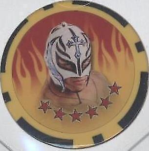 2011 Topps WWE Power Chipz - Rey Mysterio #5