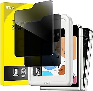 JETech Front Privacy Screen Protector for Samsung Galaxy Z Flip 5| Anti-Spy Temp