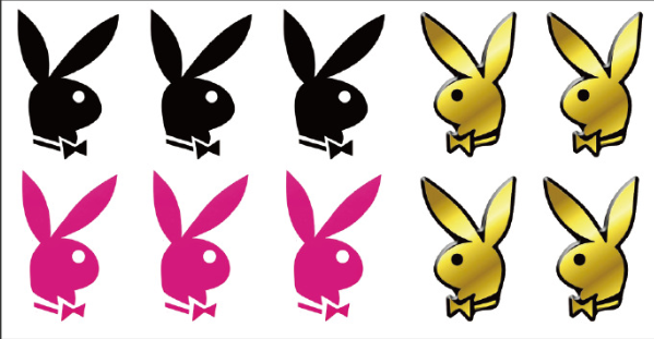 4 Sheets /Set Sexy Naughty Temporary Tattoo Stickers Adult Body Art Lips Kiss