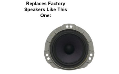 Rear Door Speaker Adapters Rings Fits Select Subaru Vehicals  – SAK040_475 